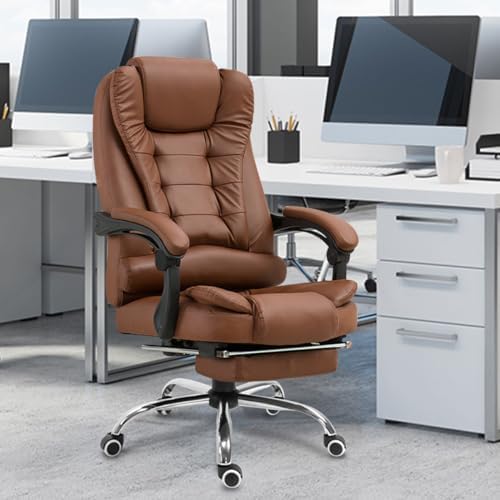 Cadeira de escritório ergonômica presidente executiva com encosto em tela mesh respirável e apoio de cabeça