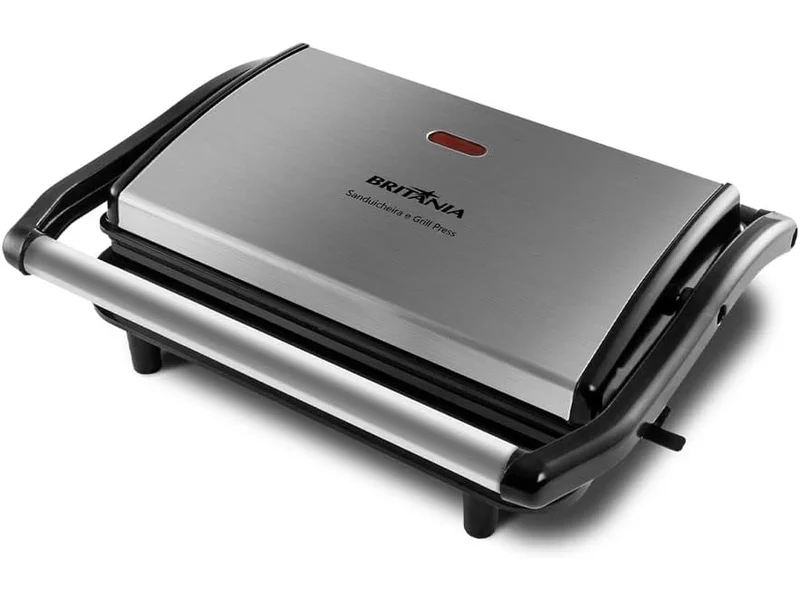 Britânia Sanduicheira e Grill Press 127V, BGR27I classico/moderno Plástico e Metal