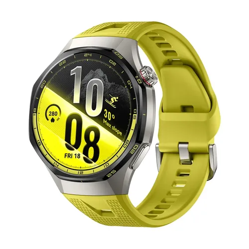 HUAWEI WATCH GT 7 Pro 46mm Smartwatch com caixa em titânio e bisel em cerâmica nano-tech